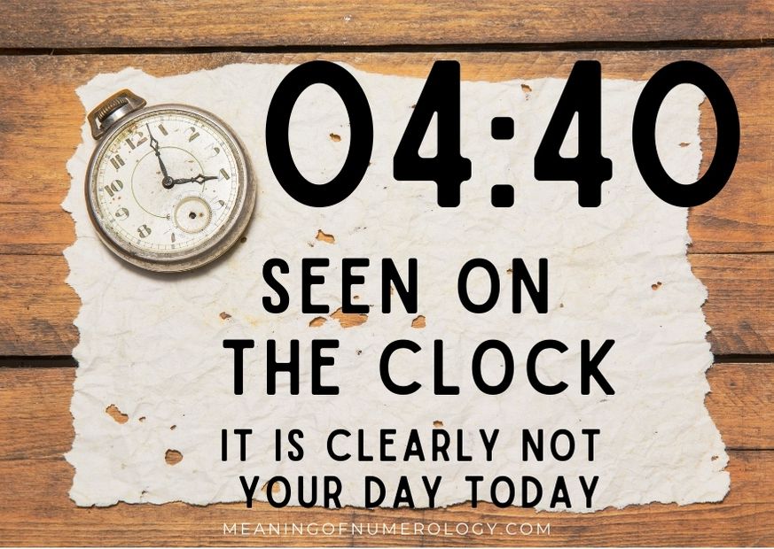 0440 seen on the clock