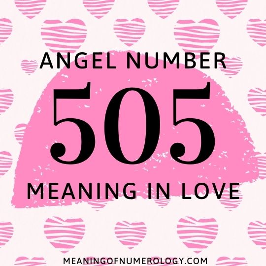angel number 505 meaning in love