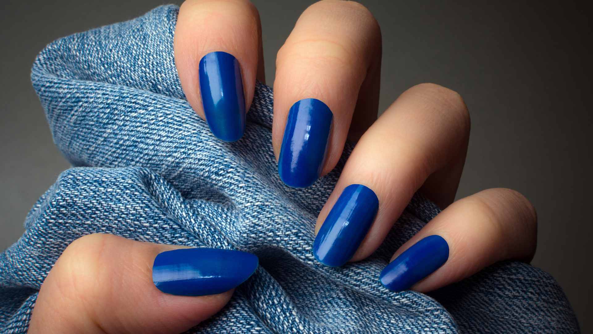 Perfect Nail Color Based on Your Birthday blue