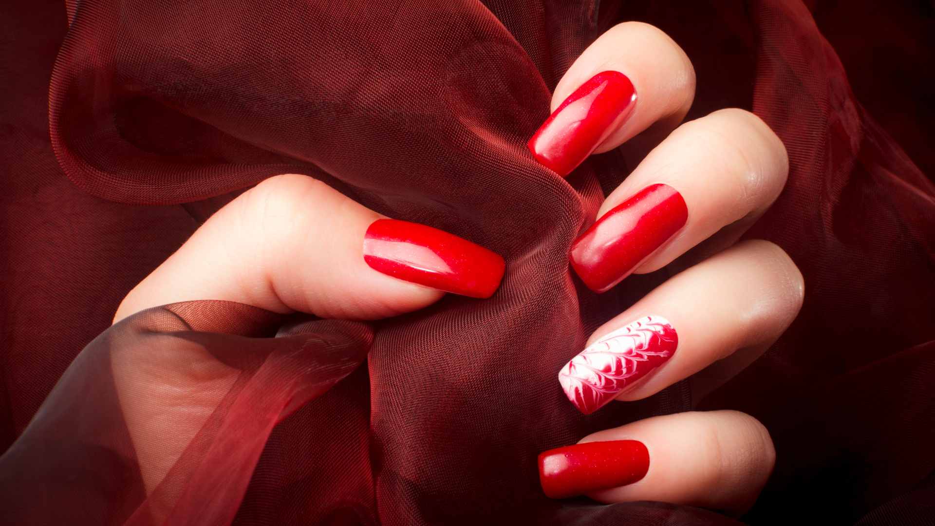Perfect Nail Color Based on Your Birthday red