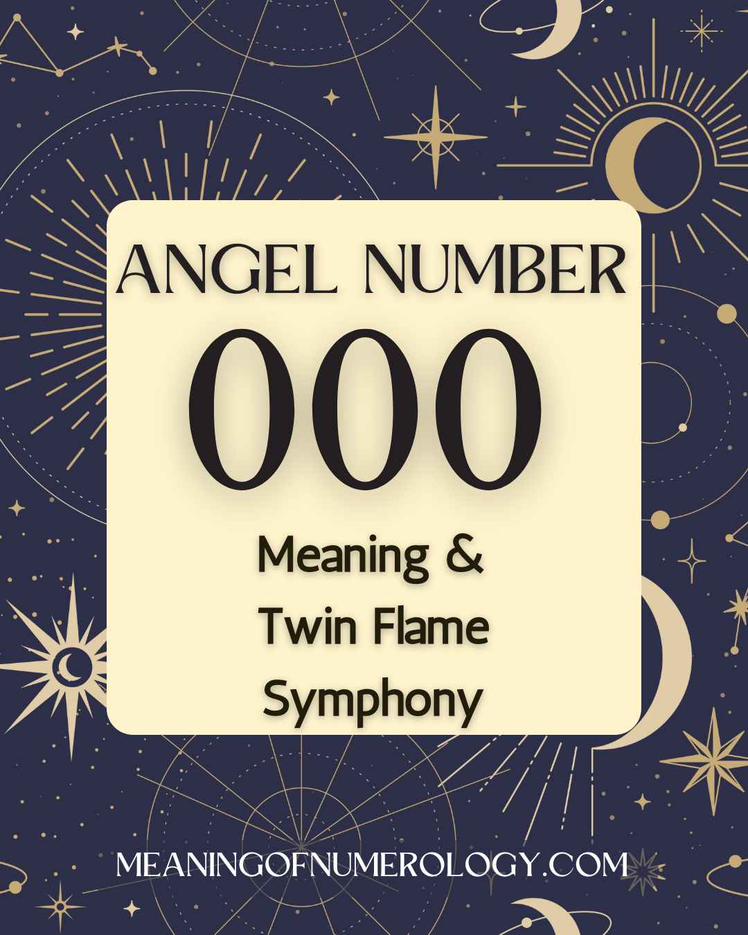 Purple Mystic Astrology Moon Angel Number 000 Meaning & Twin Flame Symphony