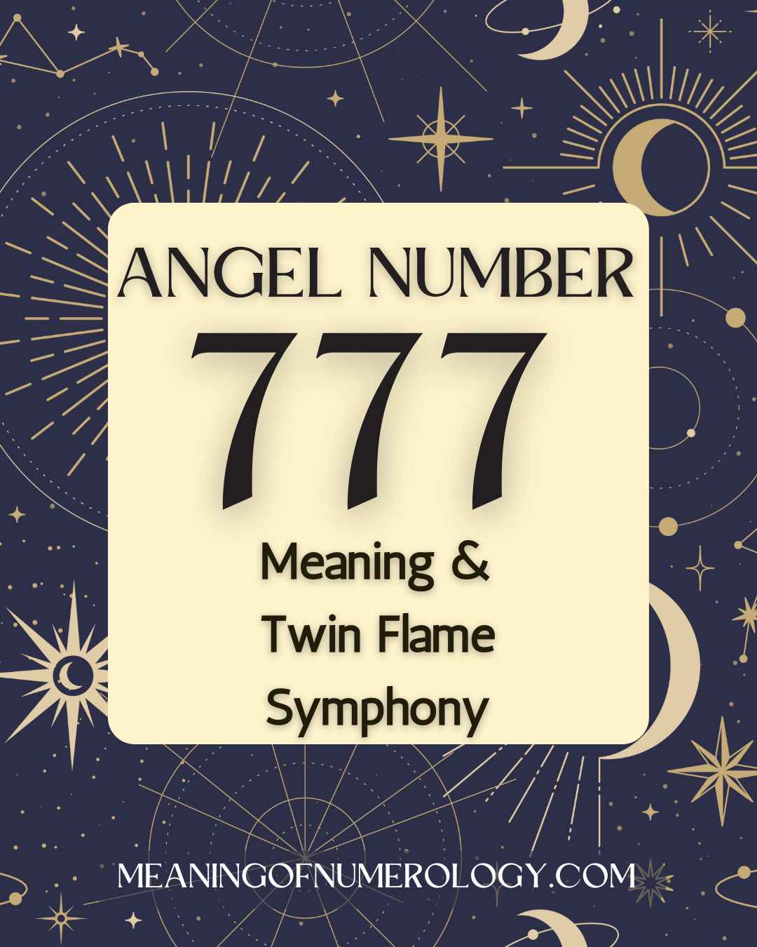 Purple Mystic Astrology Moon Angel Number 777 Meaning & Twin Flame Symphony